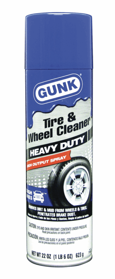 Gunk Heavy Duty Tire and Wheel Cleaner Stasher